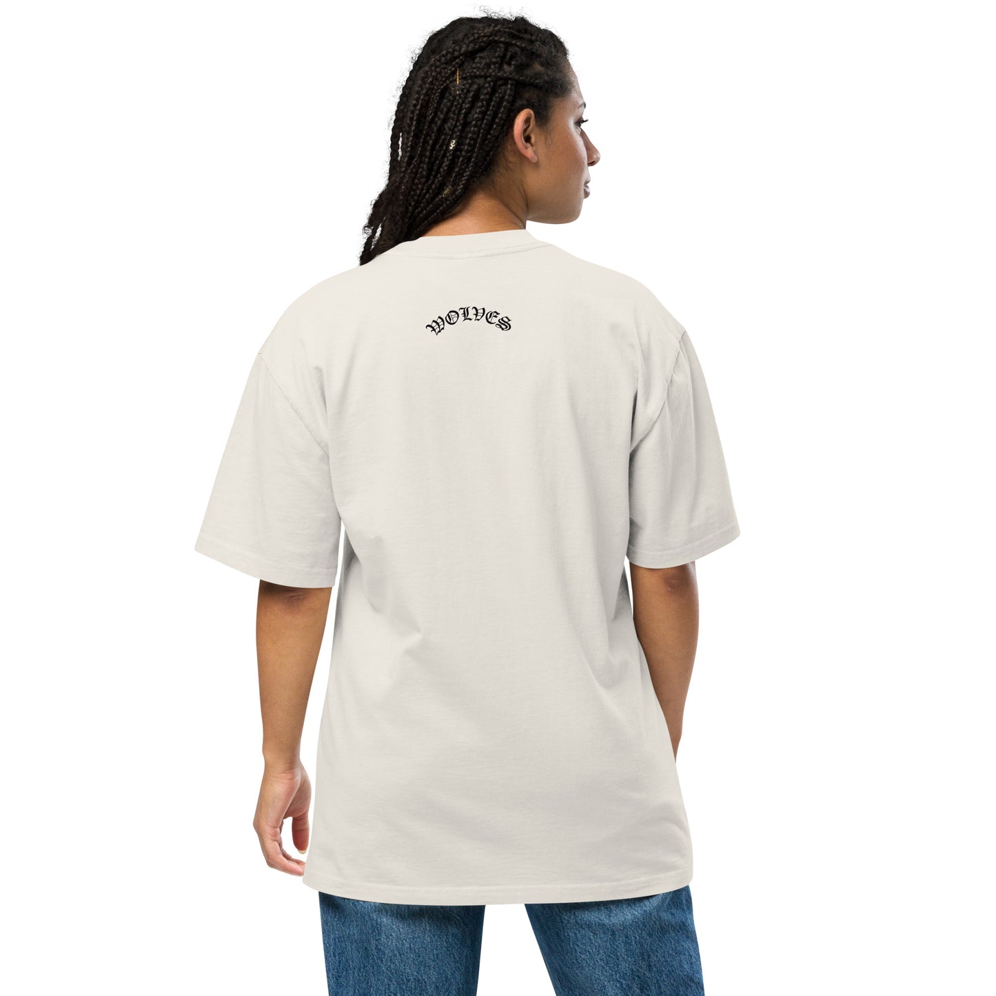 Wolves Industries ® WFM Worldwide Oversized faded t-shirt