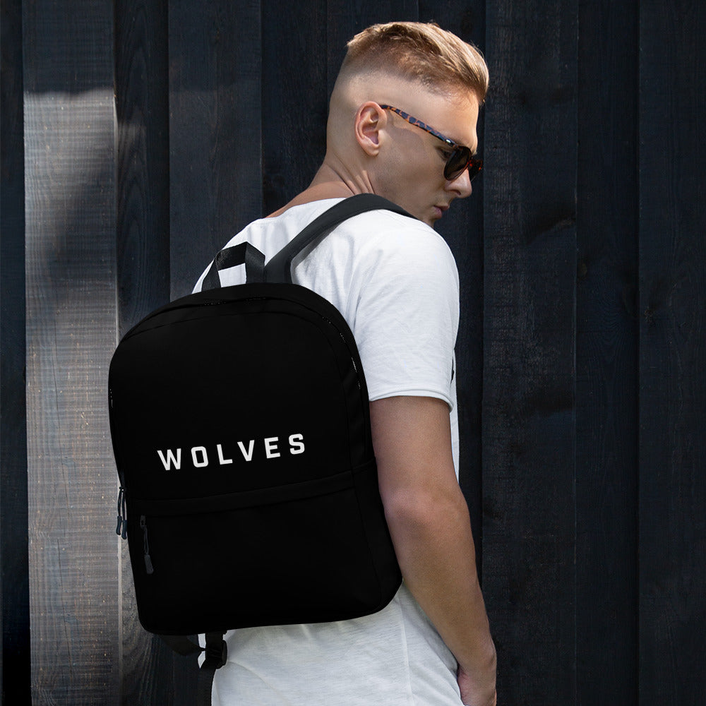 WOLVES BLACK MB Backpack