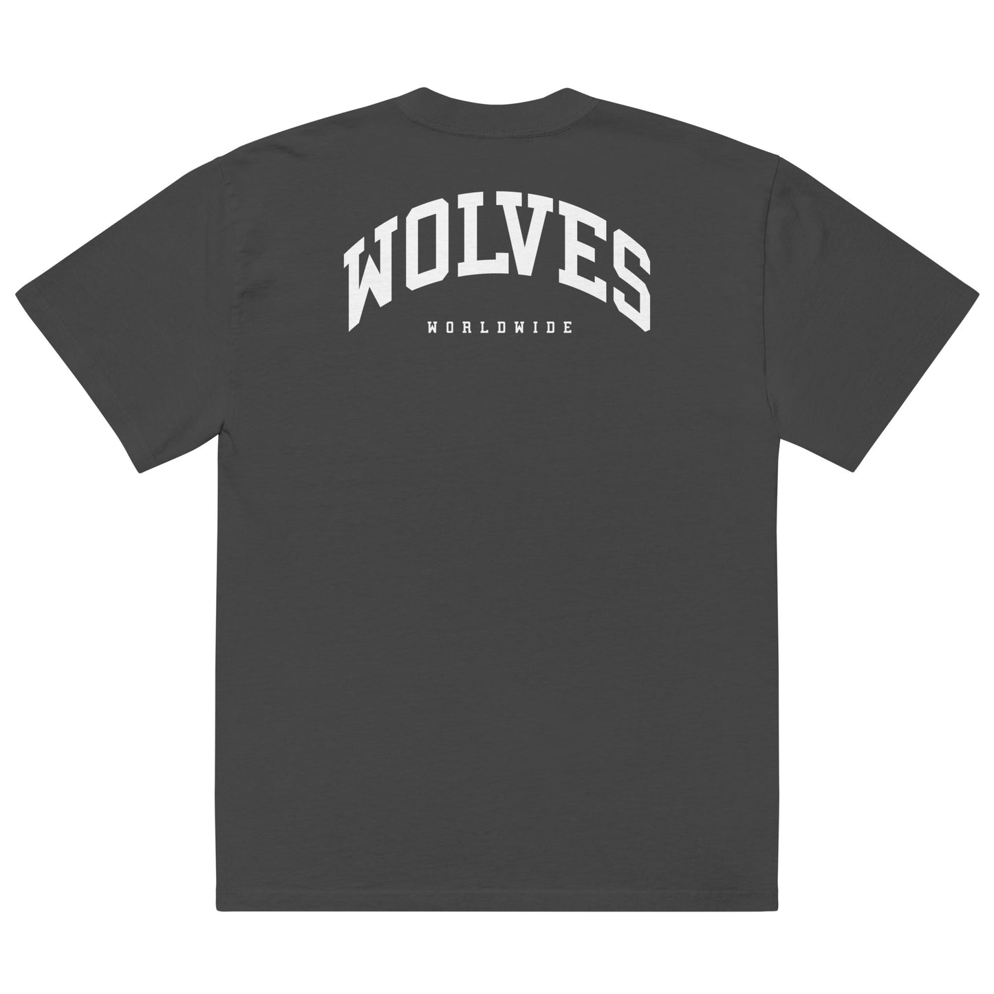 Wolves Industries A1G Oversized faded black t-shirt