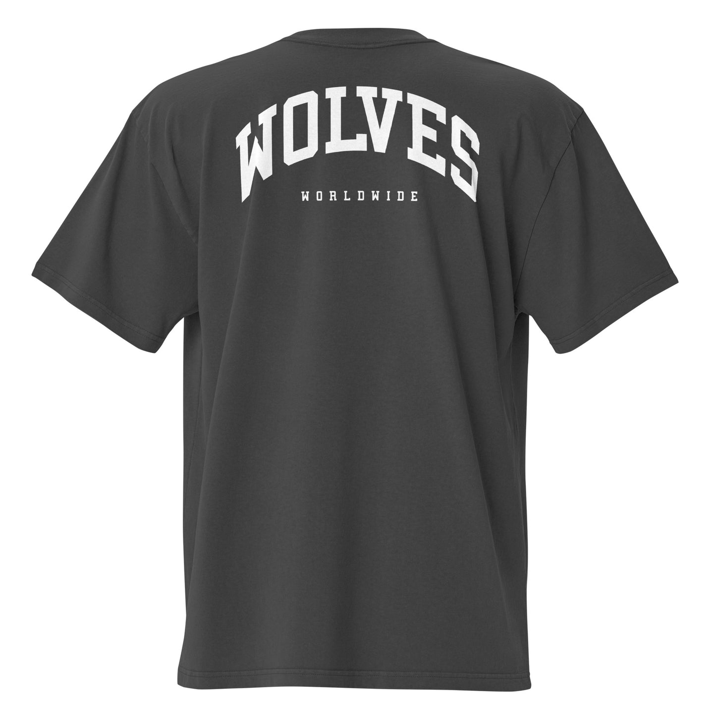 Wolves Industries A1G Oversized faded black t-shirt