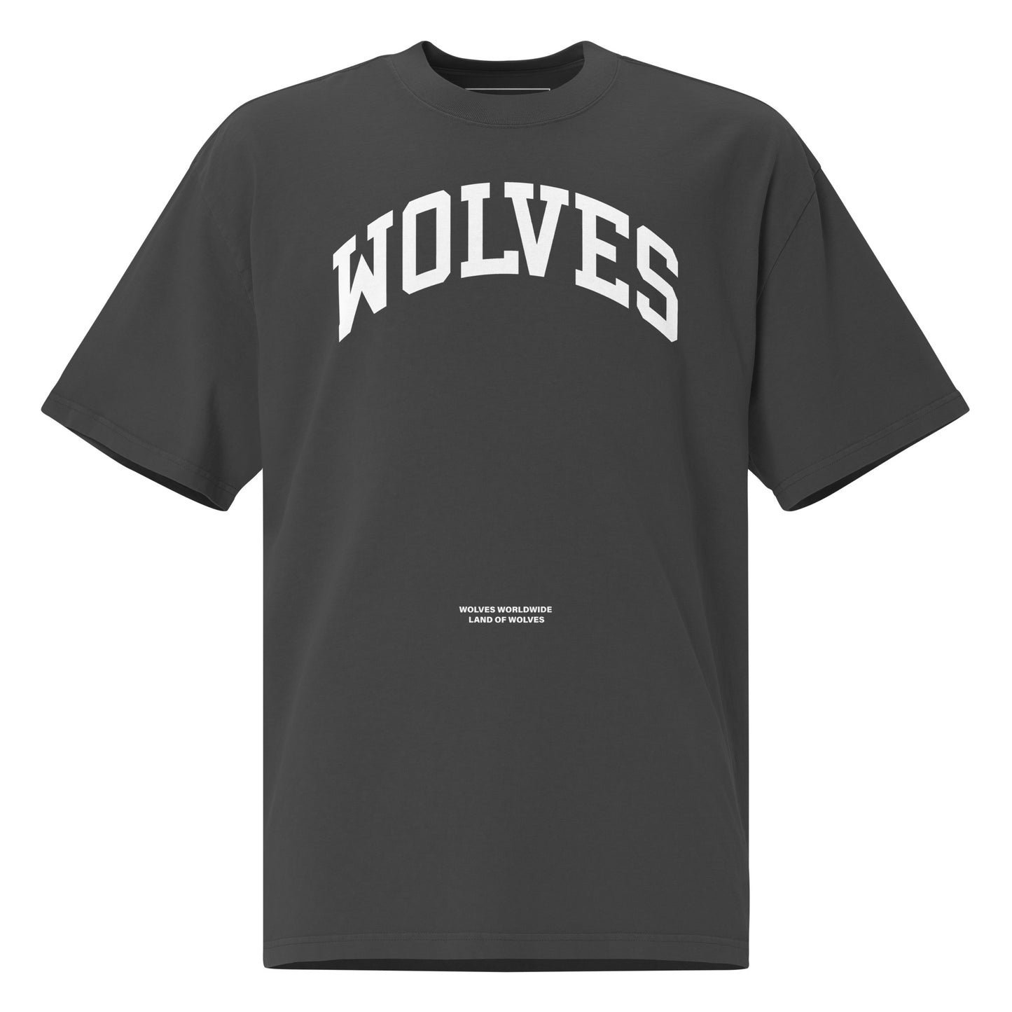 Wolves Industries A1A Oversized faded black t-shirt