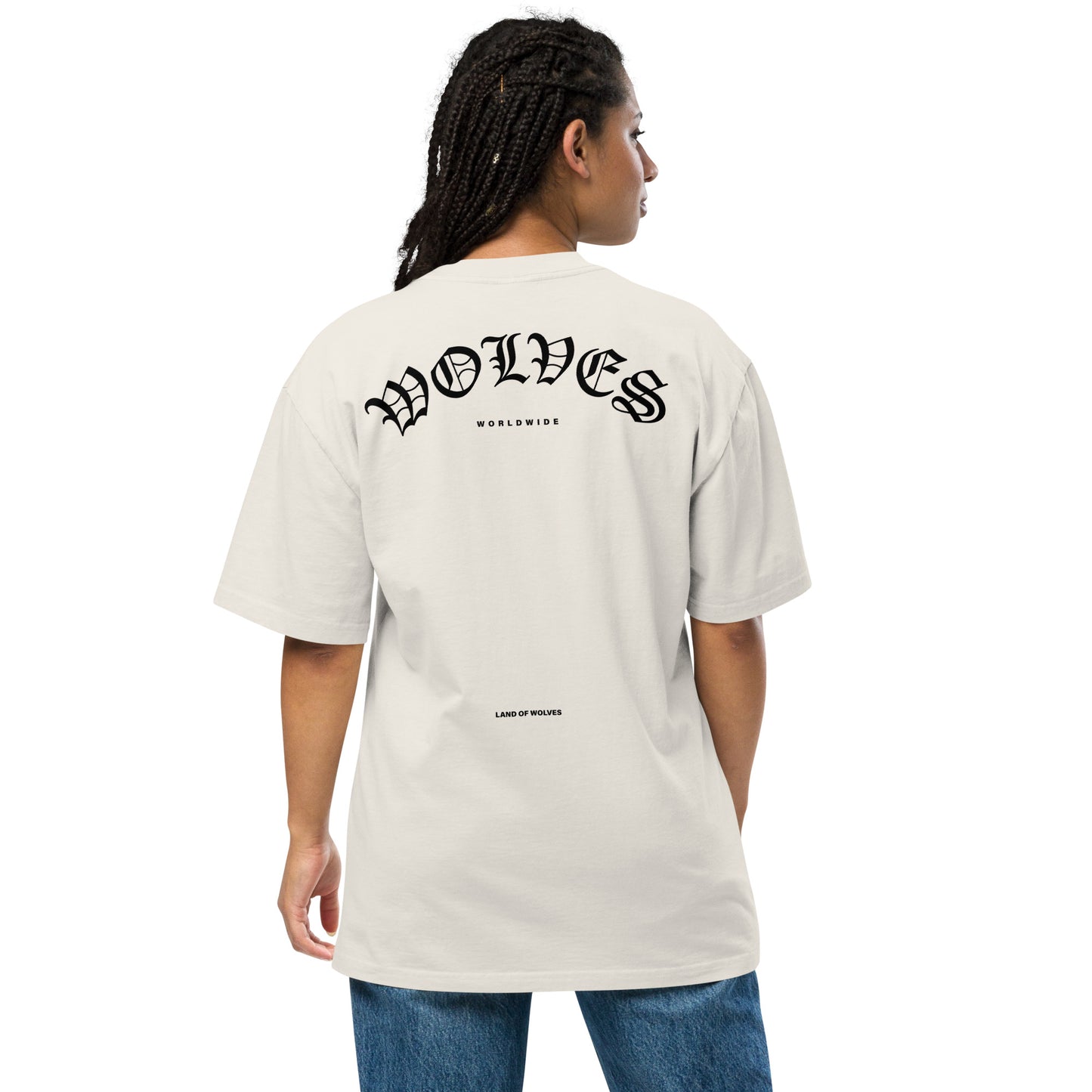 Wolves Industries LND Oversized faded t-shirt