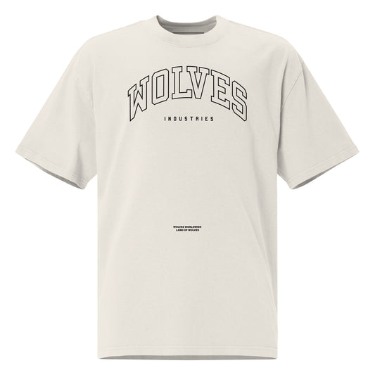 Wolves Industries ABC Oversized faded t-shirt