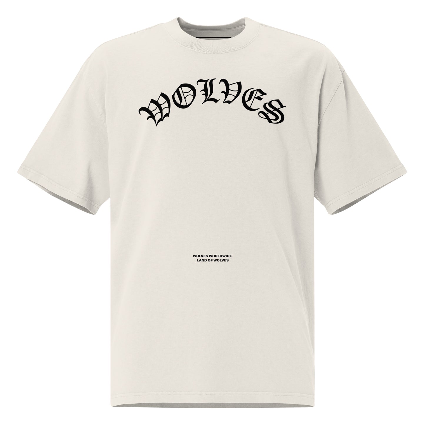 WOLVES Tierra De Lobos FB Oversized faded t-shirt