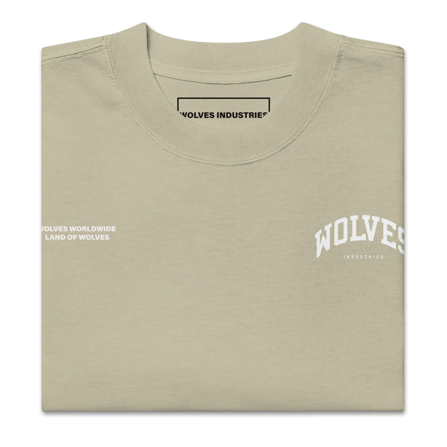Wolves Industries ABM Oversized faded t-shirt