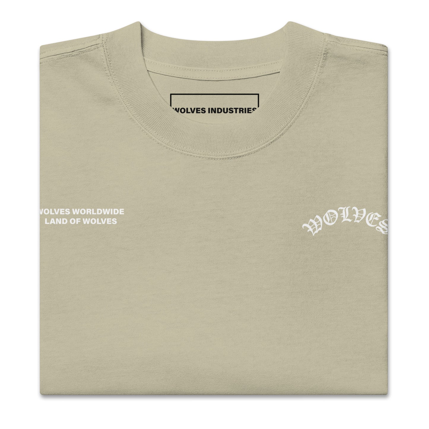 Wolves Industries WLW Oversized faded t-shirt