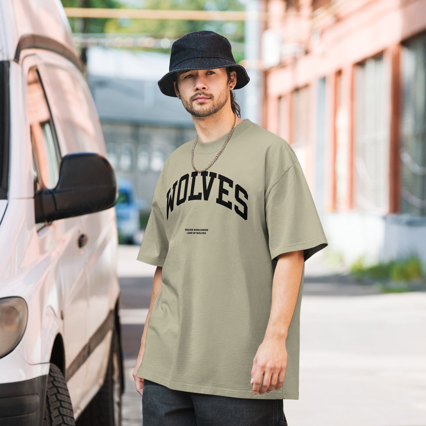 Wolves Industries VIX Oversized faded t-shirt