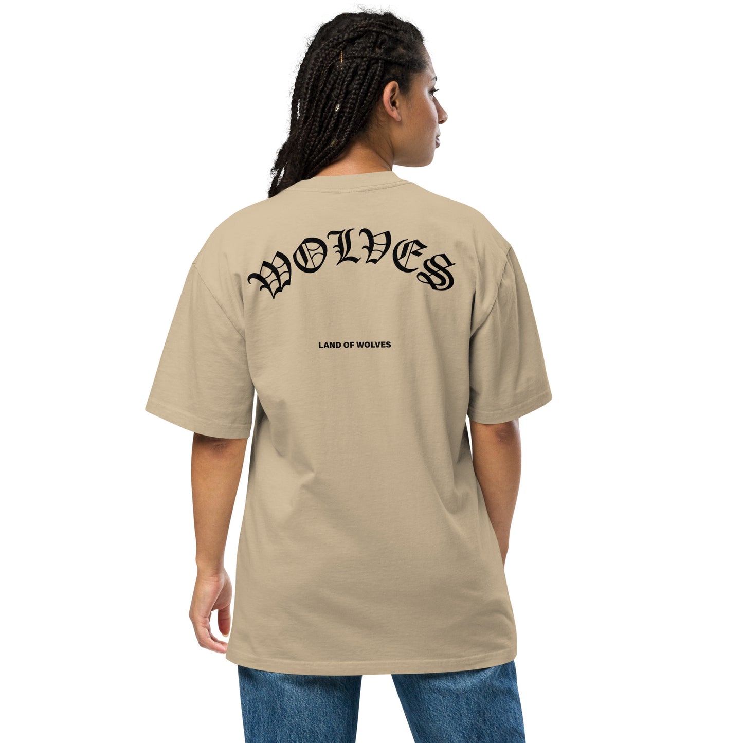 Wolves Worldwide LML Oversized faded t-shirt