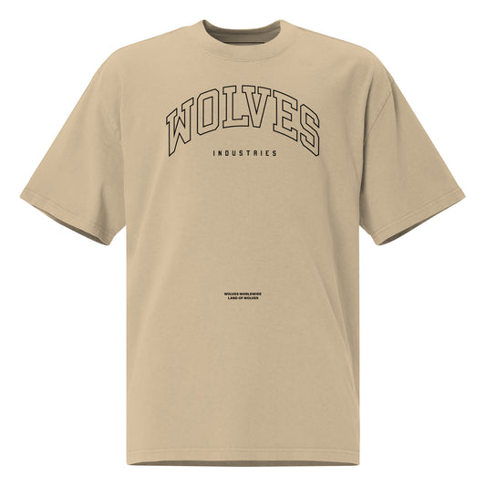 Wolves Industries AAM Oversized faded t-shirt