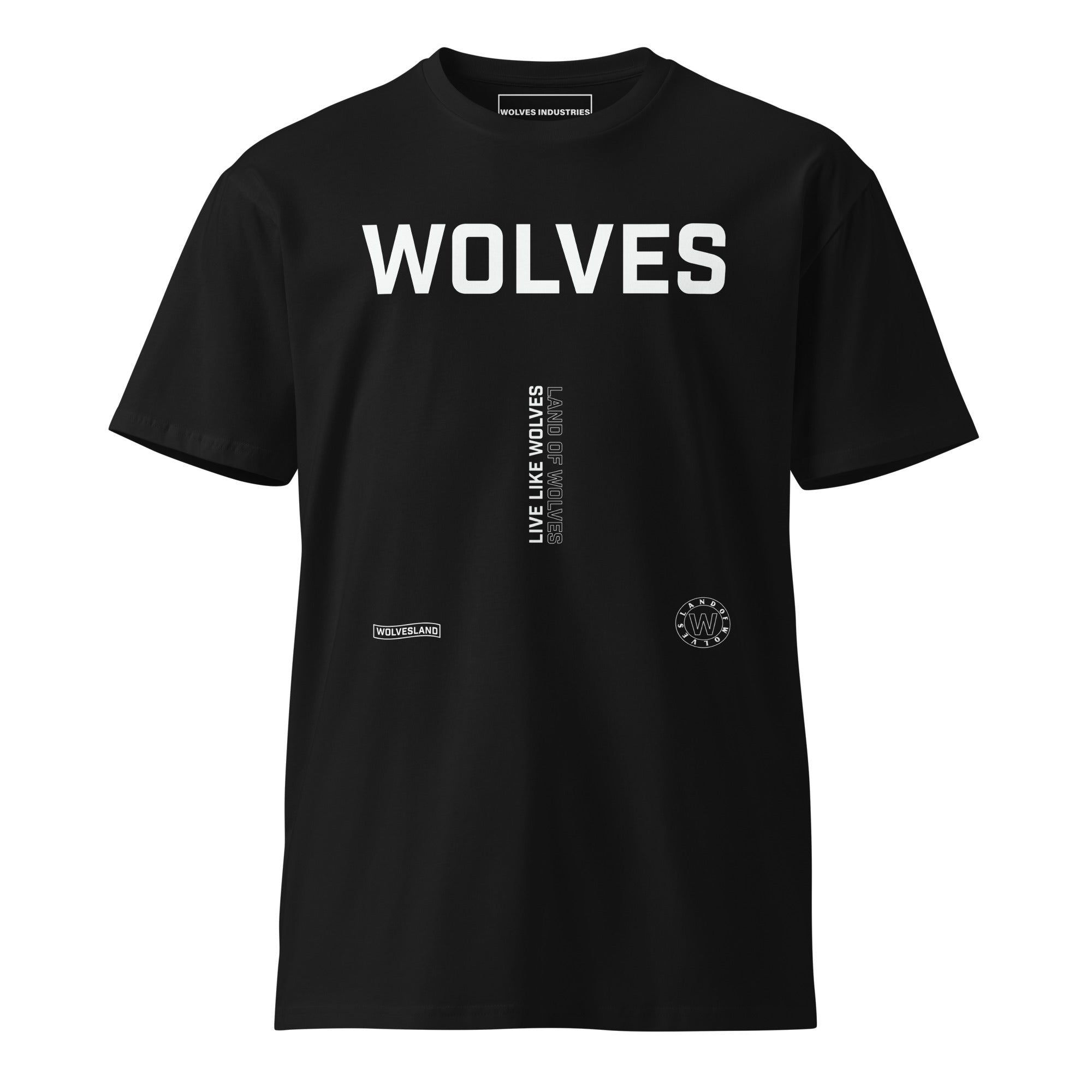 LIVE LIKE WOLVES & LAND OF WOLVES Unisex premium t-shirt