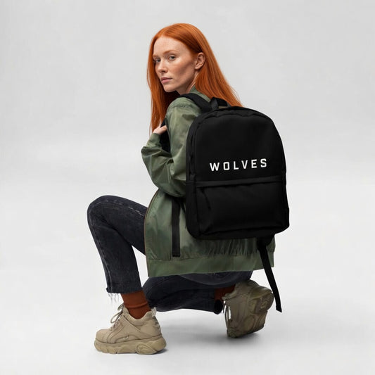 WOLVES BLACK MB Backpack