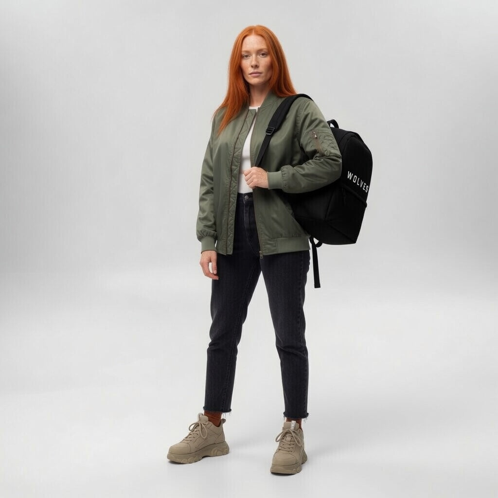 WOLVES BLACK MB Backpack